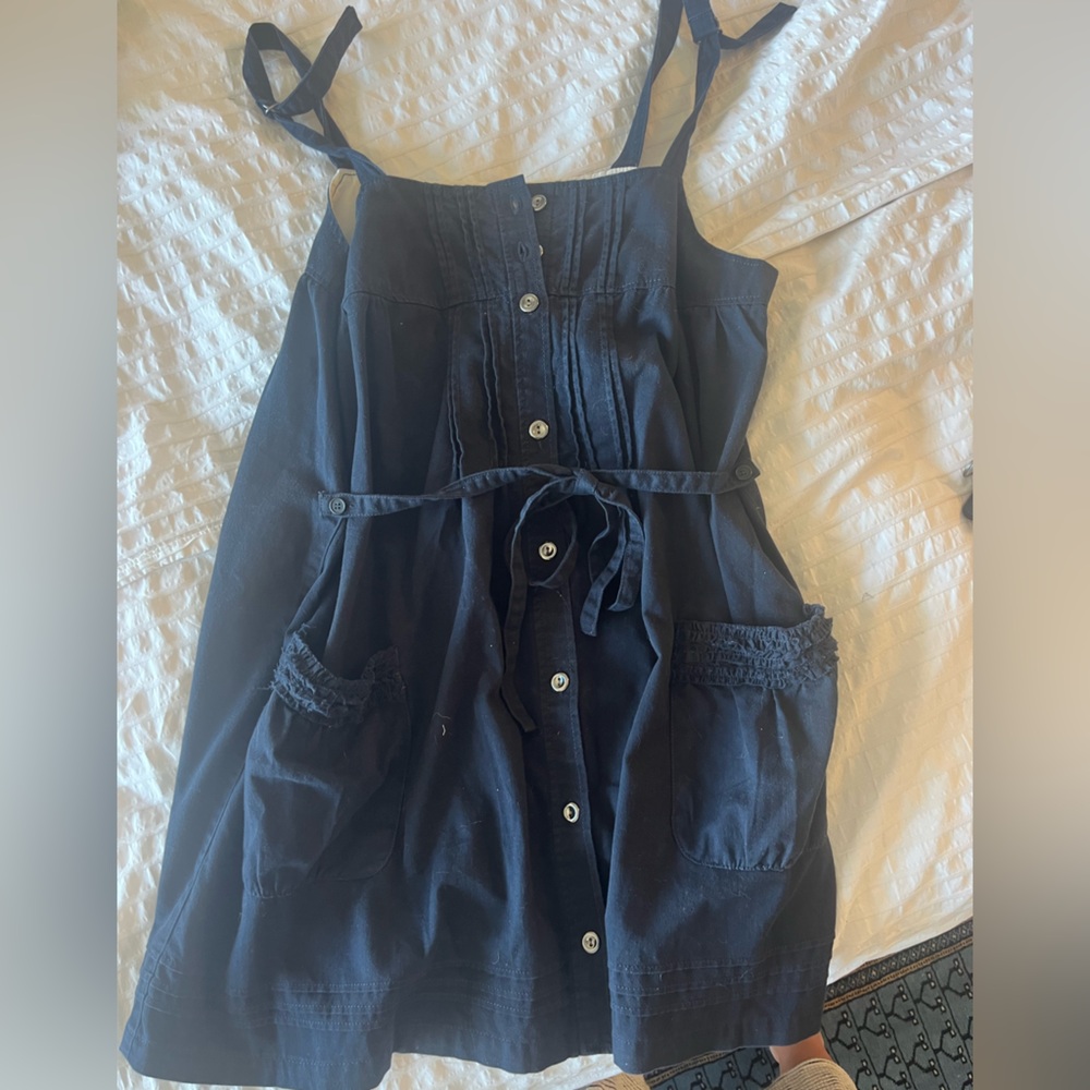 Black mini dress
